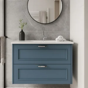 ארונות אמבטיה אפוקסי-מודרני כיור אינטגרלי