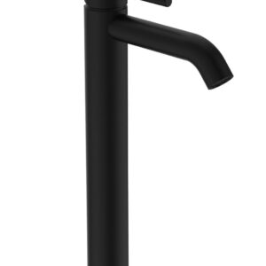 ברז שחור מאט צורה ישרה