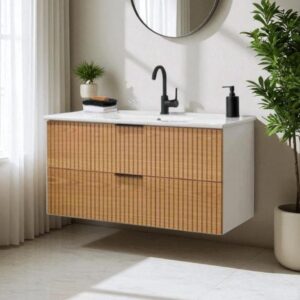 ארון פורניר מגירות - תלוי פסים